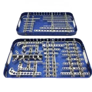 Bone Screw Locking Plates Set Orthopedic Implants Surgical Instruments Kit