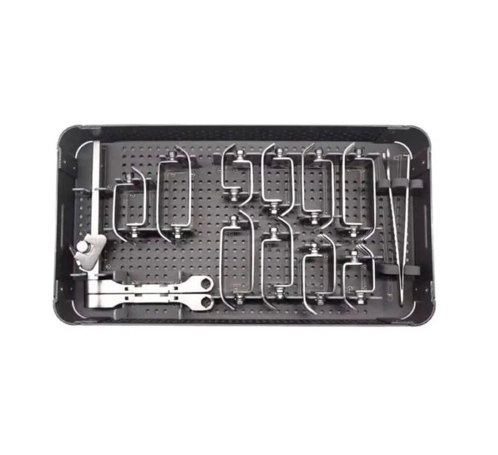 Anterior Cervical Retractor Kit Orthopedic Instrument Set For Spine Surgery